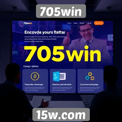 Experiência do usuário no portal 705win